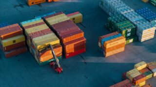 Kokkola Rauanheimo konttilaivan purku syksy 2023 _15_